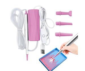 Rrlihjgu Poinçons pour peinture | Marqueur électrique sous vide pour manucure - Fournitures de travaux manuels pour dessin art loisirs adultes débutants