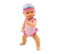 Rrlihjgu Poupée de bain électrique - Figurine flottante pour nager Jouet de bain pour enfants, maison, salle de bain, extérieur, plage, intérieur
