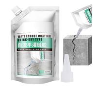 Rrlihjgu Réparation De Fissures Pour Béton - Scellant Adhésif Béton 500 ml - Adhésif Multifonction Haute Résistance pour Fissures Mur Extérieur, Bois, Pierre, Sol et Toiture