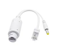 Rrlihjgu Répartiteur POE, répartiteur POE pour caméra, Répartiteur POE extérieur pour caméra, Exécuter la caméra sur Un Seul câble réseau, Transmission de Signal, séparateur POE pour l'école et la