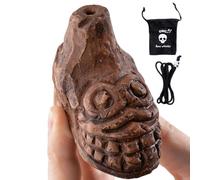 Rrlihjgu Sifflet de cri effrayant | Corne en céramique avec son fort et horrible | Sifflets pour cris humains - pour fêtes d'Halloween, maison hantée, jour d'avril, performance scénique