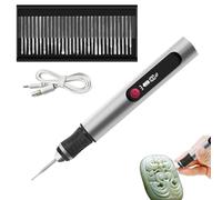 Rrlihjgu Stylo graveur en métal - Accessoires sans fil pour gravure de bijoux | Stylo pour gravure et burinage, pour bricoleurs, artistes, bijoutiers, charpentiers, ateliers, études et