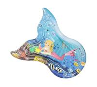 Rrlihjgu Tapis de Jeu Aquatique pour Animaux de Compagnie, Coussin d'eau Gonflable - Tapis de Jeu Aquatique extérieur à détection | Tapis d'entraînement pour Ramper avec Effet rafraîchissant pour l',