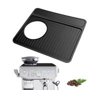 Rrlihjgu Tapis de tamper à café - Station de pilonnage antidérapante et imperméable - Ustensile de cuisine de qualité alimentaire pour bar, bureau, maison, voyage, cadeau d'anniversaire