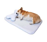 Rrlihjgu Tapis rafraîchissant pour Chiens - Tapis rafraîchissant pour Animaux de Compagnie, Respirante pour Dormir des Animaux de Petite et Moyenne Taille comme Les Chiens ou Les Chats
