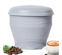 Rrlihjgu Tasse pliable en silicone, tasse de 180 ml avec couvercle et cordon pour randonnée | Réutilisable pour la préparation de café, jus, boisson, froid, plage, plein air, pique-nique