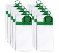 Rrochio 10 Sacs pour Vorwerk Folletto VK140, Sac Accessoires pour Aspirateur Vorwerk Folletto VK150, FP140, FP150 Accessoires de Nettoyeur Vapeur Rechange