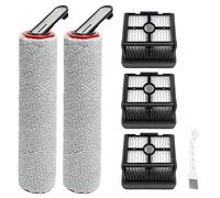 Rrochio Accessoires pour Dreame H15 Pro Aspirateur Laveur Sec Et Humide, 2 Brosse de Rouleau et 3 Filtre HEPA pour Dreame H12 Pro FlexReach, H15 Mix, H15S Ensembles de Rechange de Nettoyage Original