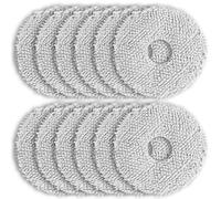 Rrochio Chiffon pour ECOVACS N30 Pro Omni, 12 Accessoires Serpillière pour Aspirateurs DEEBOT T50 Pro Omni, T30S Pro Omni, T30 Pro Omni, T30S Combo Complete Ensembles Nettoyage de Rechange