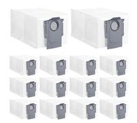 Rrochio Lot de 14 sacs à poussière pour robot aspirateur Roborock Qrevo S8 MaxV Ultra, S8 Max Ultra, Qrevo Pro, Qrevo S, Qrevo Master et Qrevo Plus