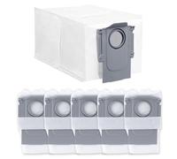 Rrochio Sac pour roborock Saros 10R, 6 Accessoires pour Aspirateur roborock S8 MaxV Ultra, Qrevo S, Qrevo Curv, Qrevo Edge, Qrevo Pro, Qrevo Master, QV 35A, Qrevo Slim MaxV Plus 2,7L Capacité