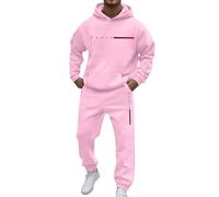 Rrongwn Ensemble Survêtement 2 Pièces Paris pour Femme et Homme - Impression Y2K - Pullover Hoodies + Pantalon de Jogging - Ensemble d'entraînement Hommes - Sport, Loisirs - Sweatshirt d'hiver baggy
