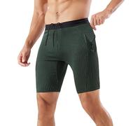 Rrongwn Short de compression pour homme - Séchage rapide - Short de course - Short de sport court - Stretch - Respirant - Couche de base - Course à pied - Short d'entraînement pour le fitness et