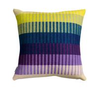 Røros Tweed Coussin Åsmund gradient 50x50 cm Yellow-blue