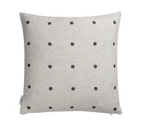 Røros Tweed Coussin Pastille 50x50 cm Black and white