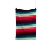 Røros Tweed Plaid Åsmund gradient 135x200 cm Red-turquoise