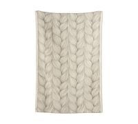 Røros Tweed Plaid Naturpledd 135x200 cm Flette
