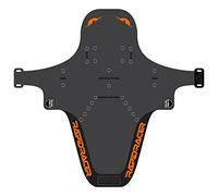 SDG RRP_700461940579 Enduroguard-Large (Fourche 120 à 200 mm) -Noir/Vert Fluo Adulte Unisexe, Taille Unique