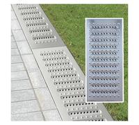 RRrawgff Grille de Drainage carrée extérieure pour caniveaux, idéale pour Les Jardins, Les espaces paysagers, Les Toilettes, Les sous-sols et Les gouttières.