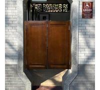 RRrawgff Porte tournante en Bois Massif pour Salon, comptoir de majordome, Porte à Demi-charnière, avec charnières à Ressort, Convient pour entrée, Cuisine, Magasin, Bar divisé (Taille : Largeur de p