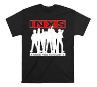 RRRRDXdx333 Need You Tonight INXS T-Shirt Print Vintage T Shirt Men Women Unisex