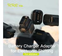 RRSKIT adaptateur de chargeur de batterie avec lanière pour Shimano 12 vitesses Di2 Dura-Ace R9200/Ultegra R8100/105 R7100 changement de vitesse électronique Pink 2 Pcs