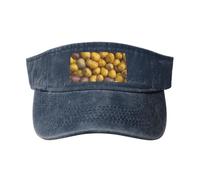 RRSZCC Many Potatoes Casquette de protection solaire respirante pour femme Pour golf, tennis, course à pied, usage quotidien, bleu marine, Taille unique