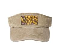 RRSZCC Many Potatoes Casquette de protection solaire respirante pour femme Pour golf, tennis, course à pied, usage quotidien, naturel, Taille unique