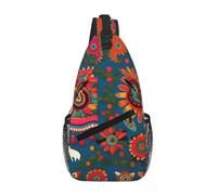 RRSZCC Petit sac à bandoulière étanche style bohème mexicain pour homme et femme
