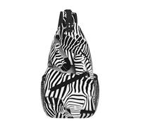 RRSZCC Sac à bandoulière Zebra pour homme et femme, petit sac à bandoulière étanche, mini sac à dos pour la randonnée