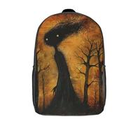 RRTYVFD Firelit Dingo Sac à dos pour enfant, 17 pouces, sac à dos d'école, sac à dos de loisirs, sac à dos de voyage, pour garçons et filles, grande capacité, Dark Forest Sprite, 17"