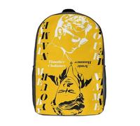 RRTYVFD Sac à dos d'école pour enfant avec motif de collage géométrique, 4 sacs à dos d'école à la mode, sac à dos de voyage unisexe, sac à dos 3D, Call Me, 17"