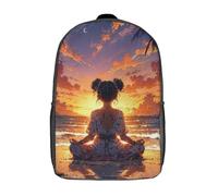 RRTYVFD Sac à dos enfant Neon Space Aliens 17 pouces, idéal pour l'école, les voyages et les loisirs. Grande capacité. Convient aux garçons et aux filles.