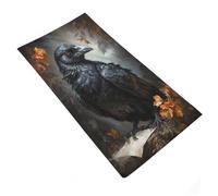 RRTYVFD Serviette The Raven Scholar 1 pièce, absorbante, séchage Rapide, idéale pour la Maison, 35 x 73 cm