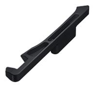 RRUFD 2 Pièces Remplissage Siège Voiture pour VW T-Cross, Universel Siège Gap Filler Siège Bouchon D'éCart,Bandes de Remplissage Anti-Fuite,Left (Pilot)-Black