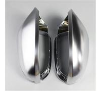 RRUFD Coque De Rétroviseur pour Audi A6 C7 S6 2012-2018, Matériau ABS Résistant Auto Couvercle De Protection De Rétroviseur Garniture,C Silver