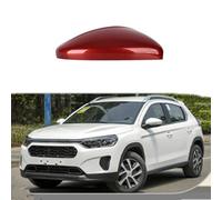 RRUFD Coque De Rétroviseur pour Citroen C3 2016-2023, Matériau ABS Résistant Auto Couvercle De Protection De Rétroviseur Garniture,G Left-Red