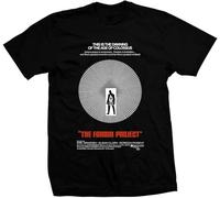 RRWDXSF Colossus The Forbin Project - Hand Silk Screened Pre-Shrunk 100% Cotton T-Shirt Black Manches Courtes(Small)