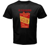 RRWDXSF New The Dead Milkmen Gasoline Album Logo Men's Black T-Shirt Black Manches Courtes(Small)