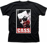 RRWDXSF Preacher Cassidy Vampire TV Series Black Cotton t-Shirt Relaxed Men's T-Shirt Manches Courtes(X-Large)