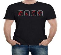 RRWDXSF What The Hell are You T-Shirt Men's T-Shirt - Gift Horror Action Movie Sci FI Black Manches Courtes(Small)