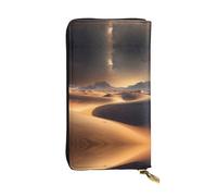 rrxnbcgg Dunhuang Mystery Portefeuille de voyage pour femme Grande capacité Fermeture Éclair, Étoiles du désert, One Size