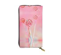 rrxnbcgg Dunhuang Mystery Portefeuille de voyage pour femme Grande capacité Fermeture Éclair, Sucette colorée, One Size