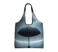 rrxnbcgg Parapluie noir sous la pluie, léger, réutilisable, idéal pour le bricolage, la publicité, la promotion, les cadeaux, les activités