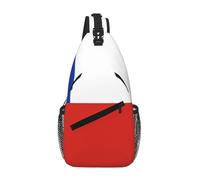 rrxnbcgg Sac de poitrine en diagonale avec drapeau du Chili pour homme, pour téléphone, voyage, festival et quotidien
