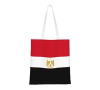 rrxnbcgg Sac fourre-tout en toile avec drapeau égyptien, peut être porté à la main ou sur l'épaule, pour les voyages, le travail, la salle de sport