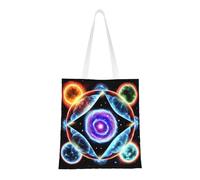 rrxnbcgg Sac fourre-tout en toile Cosmic Stars, peut être porté à la main ou sur l'épaule, pour les voyages, le travail, la salle de sport