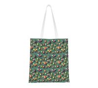 rrxnbcgg Sac fourre-tout en toile Insect Atlas, peut être porté à la main ou sur l'épaule, pour les voyages, le travail, la salle de sport