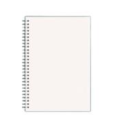 RRYPBOVG Carnet Spirale Carnet de notes à spirales A5/B5/A4, quadrillé, vierge, à lignes horizontales, 80 feuilles, carnet de croquis, fournitures scolaires et de bureau(B5)