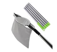 RRYPBOVG Cueille Fruit Telescopique Cueilleur de Fruits à Lame, Outils cueillette Haute Altitude, Tige télescopique, Outil Jardin(2M 5 Sections)